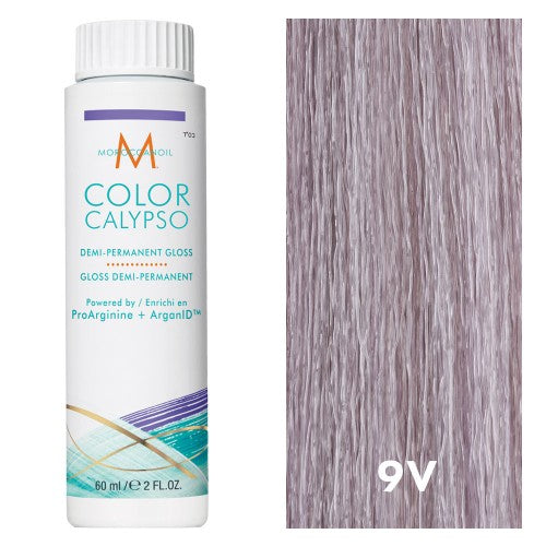 White Smoke Moroccanoil Color Calypso 9V/9.2 Very Light Iridescent Blonde 2oz