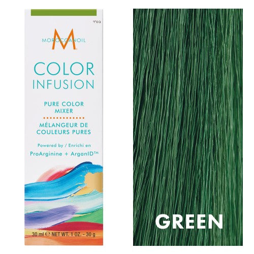 White Smoke Moroccanoil Color Infusion Pure Color Mixer Green 1oz