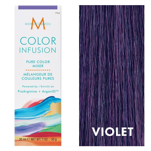 White Smoke Moroccanoil Color Infusion Pure Color Mixer Violet 1oz