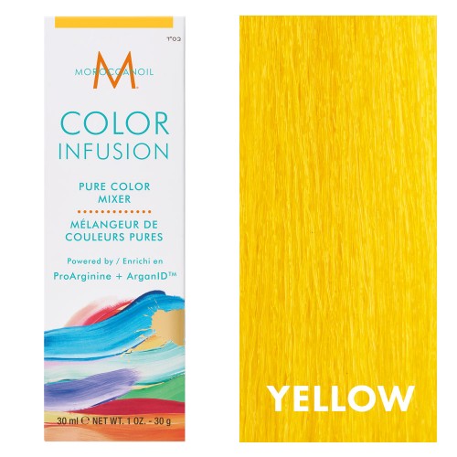 Gold Moroccanoil Color Infusion Pure Color Mixer Yellow 1oz