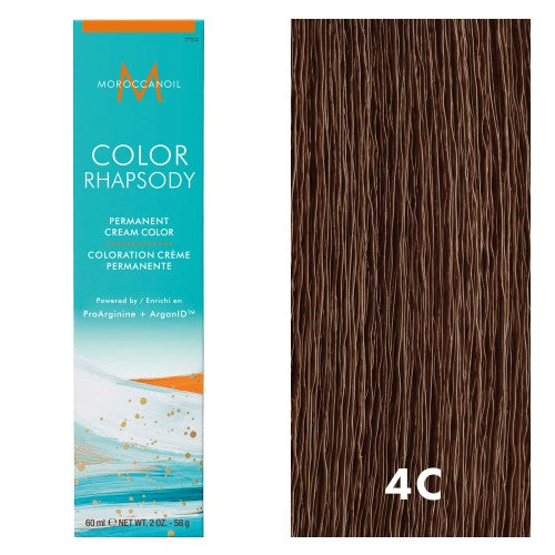 White Smoke Moroccanoil Color Rhapsody 4C/4.4 Medium Copper Brown 2oz