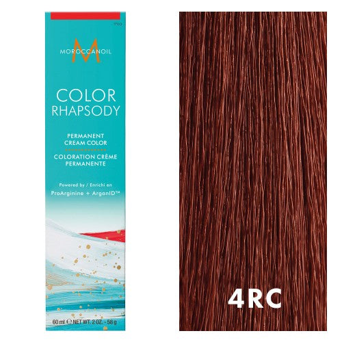White Smoke Moroccanoil Color Rhapsody 4RC/4.64 Medium Red Copper Brown 2oz