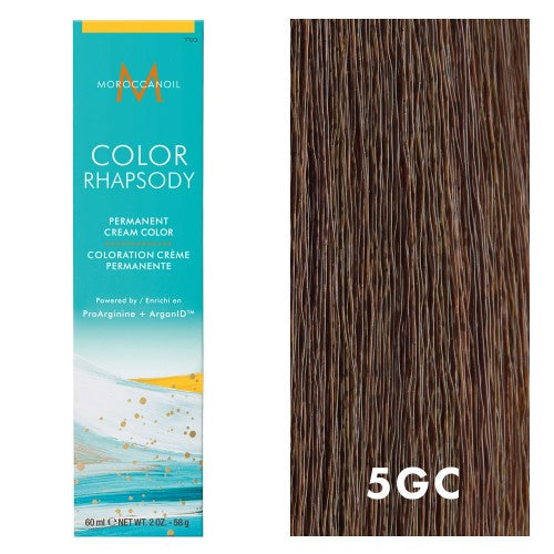 White Smoke Moroccanoil Color Rhapsody 5GC/5.34 Light Golden Copper Brown 2oz