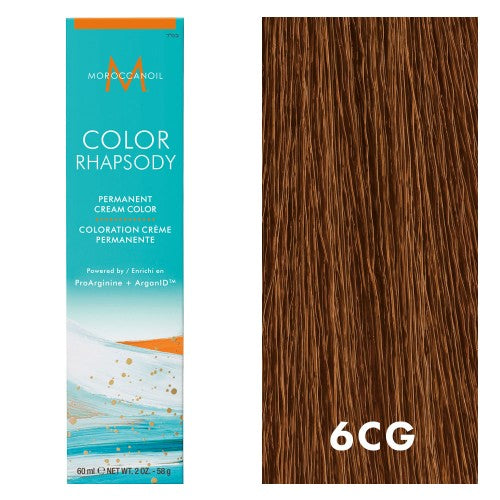 White Smoke Moroccanoil Color Rhapsody 6CG/6.43 Dark Copper Golden Blonde 2oz