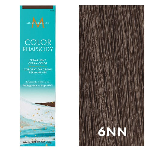 Dark Slate Gray Moroccanoil Color Rhapsody 6NN/6.00 Intense Dark Blonde 2oz