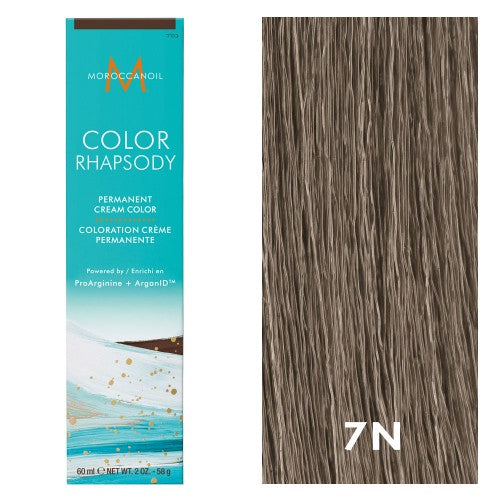 Dark Olive Green Moroccanoil Color Rhapsody 7N/7.0 Medium Blonde 2oz