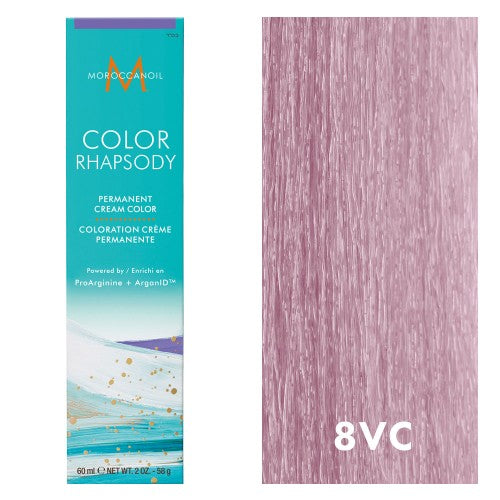 White Smoke Moroccanoil Color Rhapsody 8VC/8.24 Light Iridescent Copper Blonde 2oz
