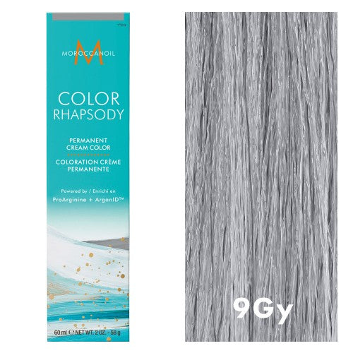 White Smoke Moroccanoil Color Rhapsody 9Gy/9.8 Very Light Grey Blonde 2oz