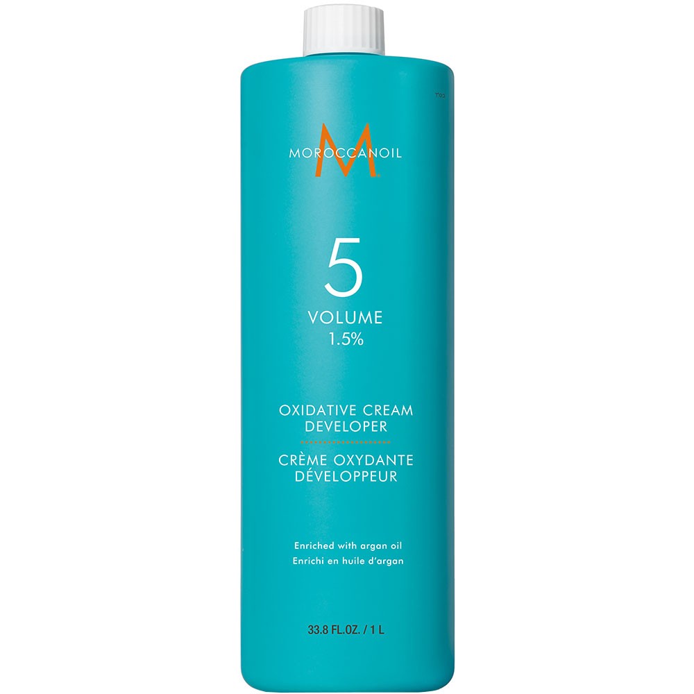 Light Sea Green Moroccanoil Oxidative Cream Developer 34oz - 20 Vol