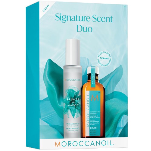 Powder Blue Moroccanoil Signature Scent Duo - Light