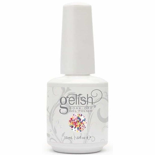 Light Gray Gelish - Let Me Top You Off 0.5 oz. - 15ml