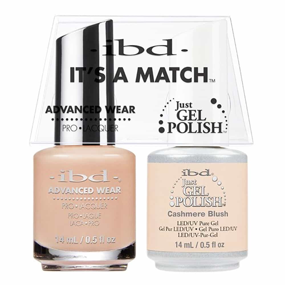 White Smoke IBD Just Gel Polish It's A Match - Cashmere Blush