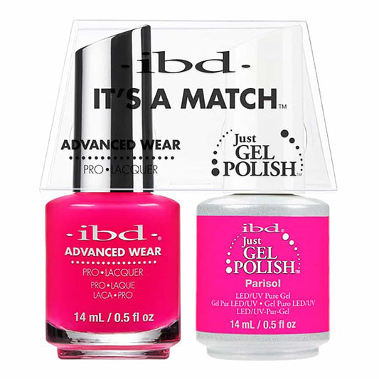 White Smoke IBD Just Gel Polish It's A Match - Parisol