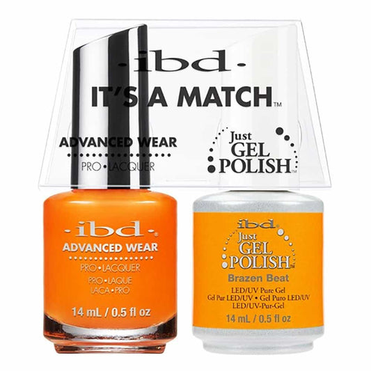 White Smoke IBD Just Gel Polish It's A Match - Brazen Beat