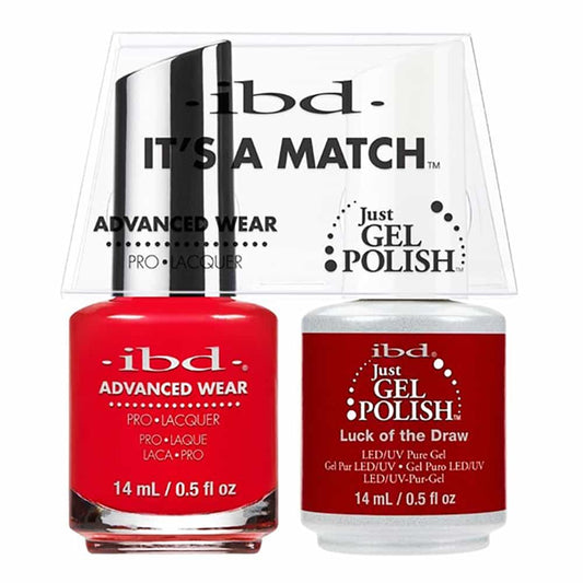 White Smoke IBD Just Gel Polish It's A Match - Luck Of The Draw