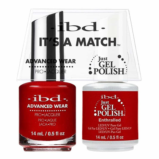 White Smoke IBD Just Gel Polish It's A Match - Enthralled