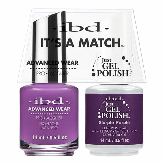 White Smoke IBD Just Gel Polish It's A Match -Slurple Purple 160BD/79857