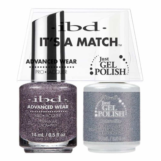 White Smoke IBD Just Gel Polish It's A Match - Aphrodite