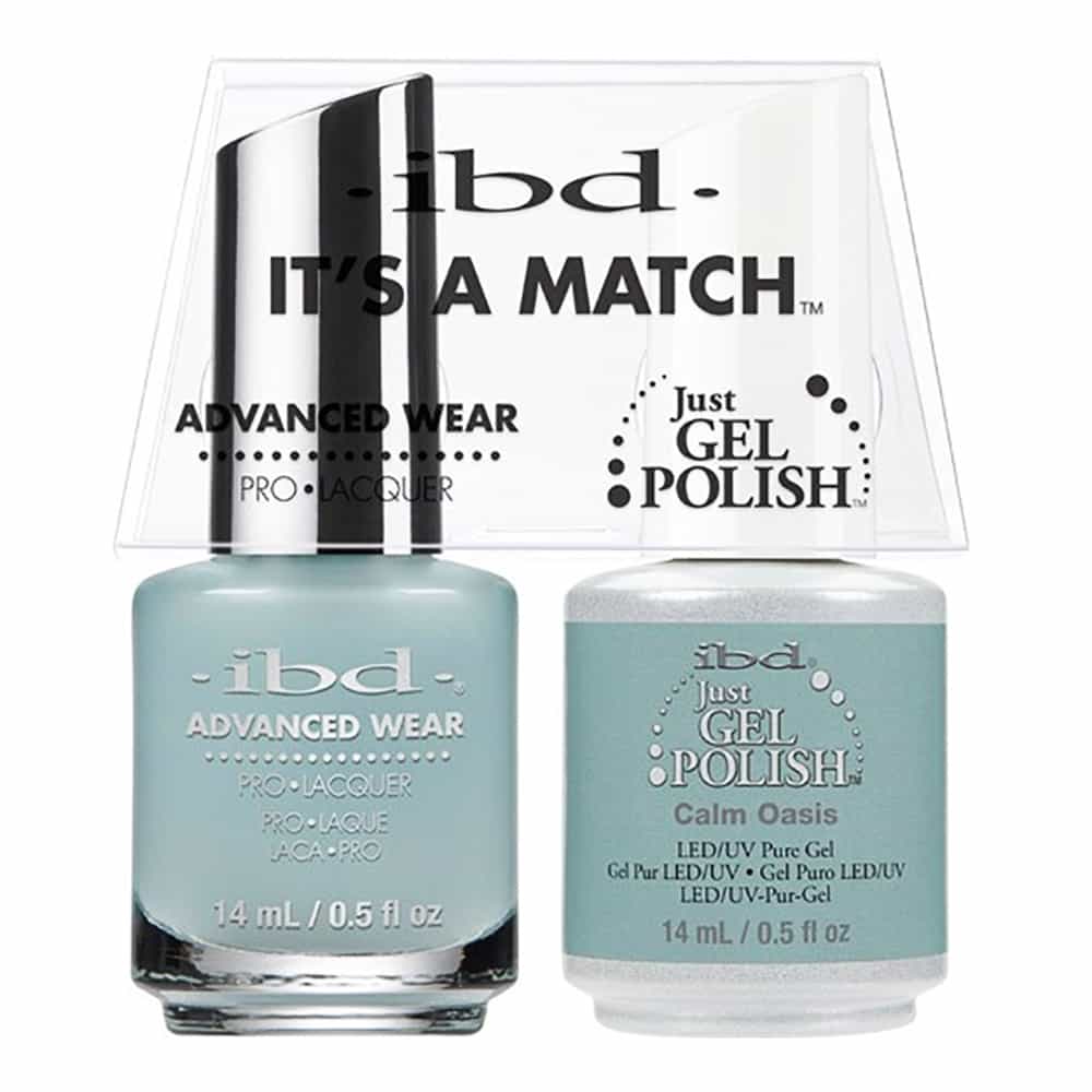 White Smoke IBD Just Gel Polish It's A Match - Calm Oasis