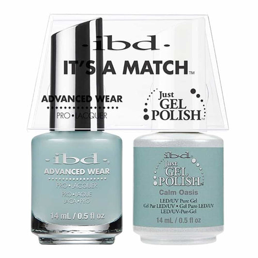White Smoke IBD Just Gel Polish It's A Match - Calm Oasis