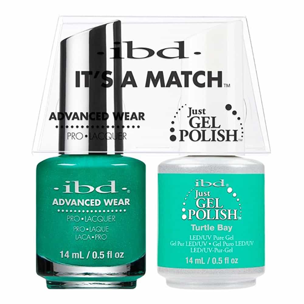 White Smoke IBD Just Gel Polish It's A Match - Turtle Bay