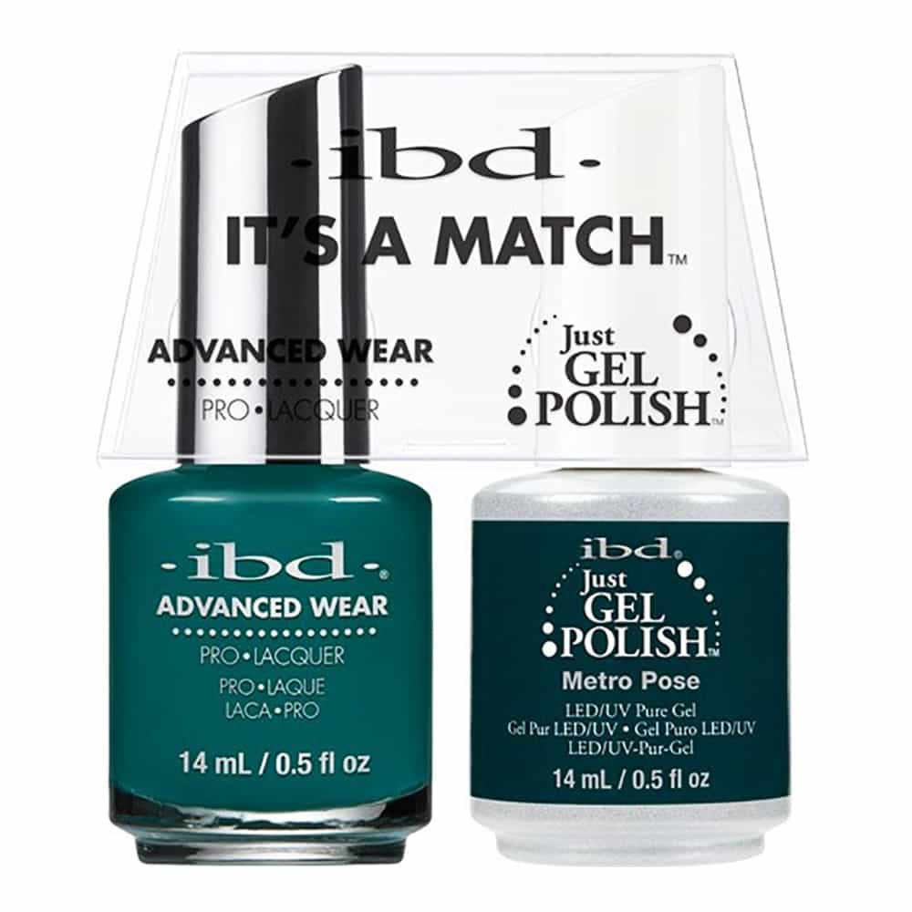 White Smoke IBD Just Gel Polish It's A Match - Metro Pose