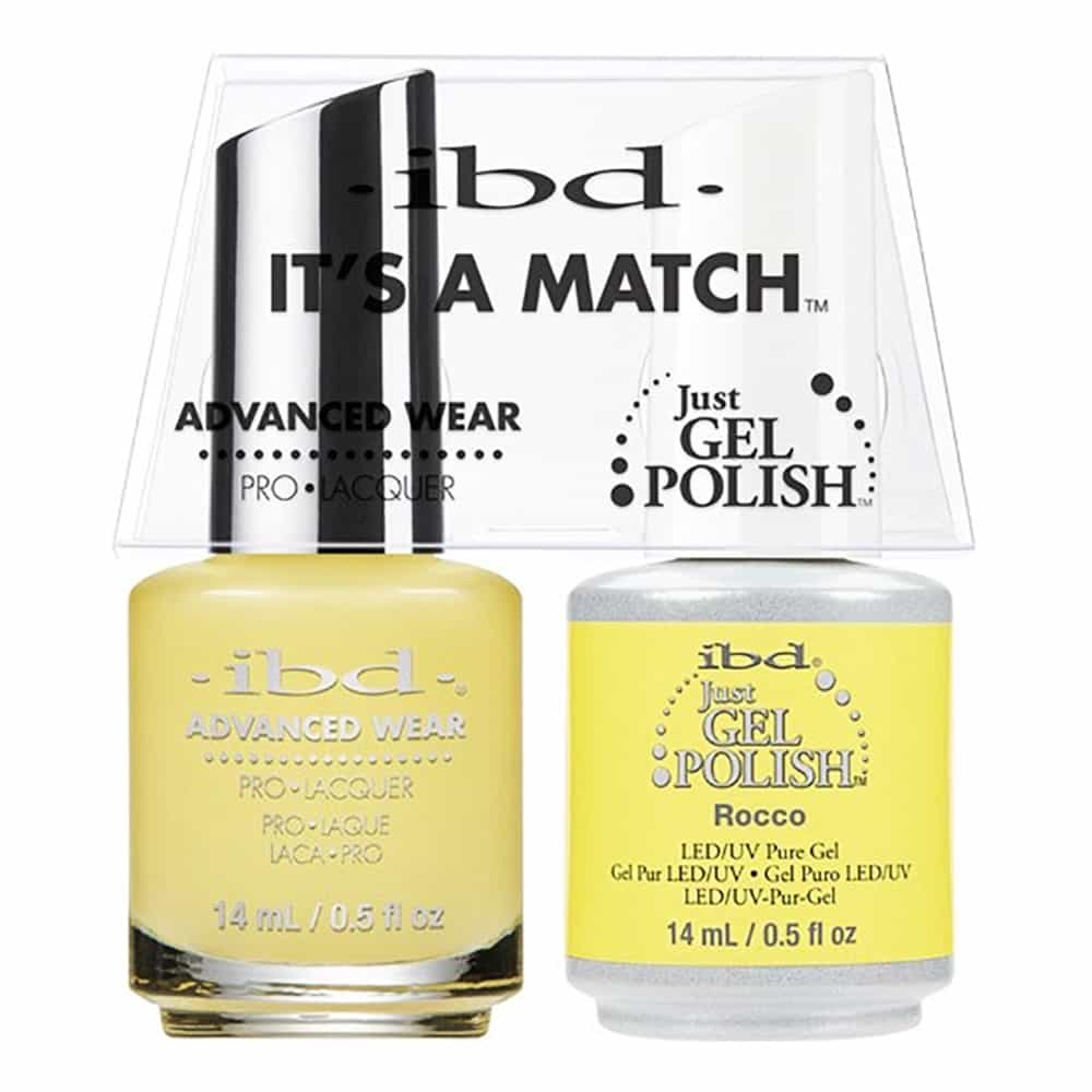 White Smoke IBD Just Gel Polish It's A Match - Rocco