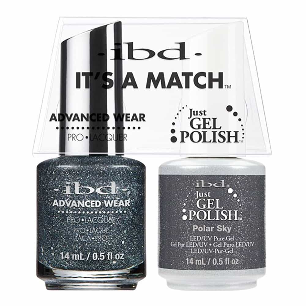 White Smoke IBD Just Gel Polish It's A Match - Polar Sky