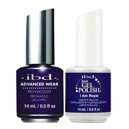 White Smoke IBD Just Gel Polish It's A Match - I Am Royal