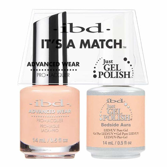 White Smoke IBD Just Gel Polish It's A Match - Bedside Aura