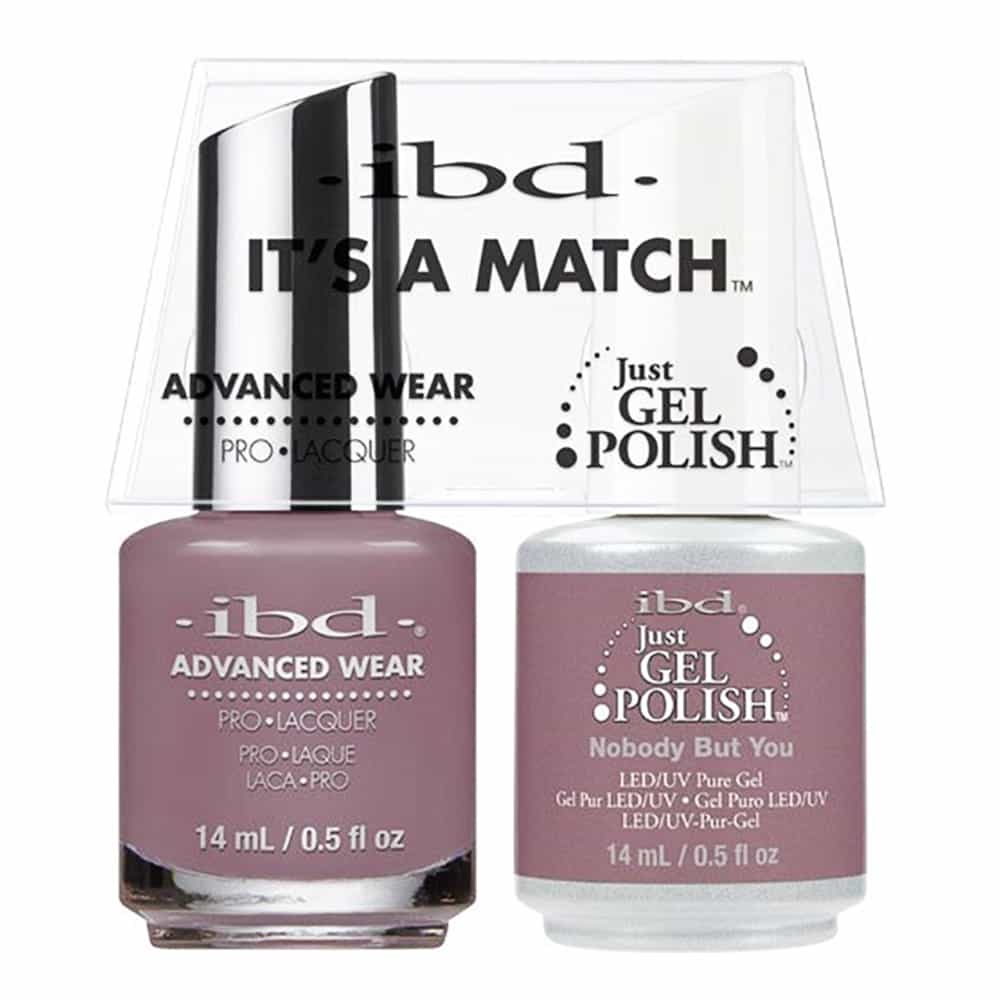 White Smoke IBD Just Gel Polish It's A Match - Nobody But You