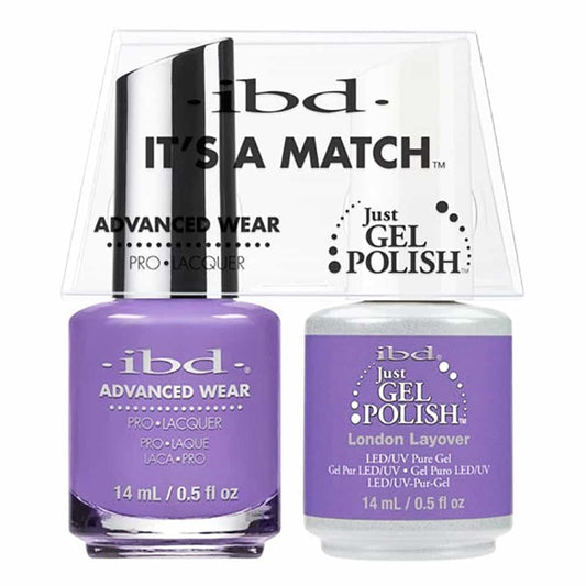 White Smoke IBD Just Gel Polish It's A Match - London Layover
