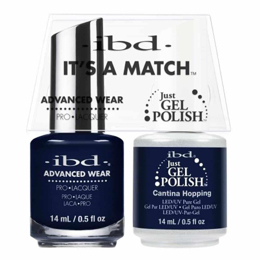 White Smoke IBD Just Gel Polish It's A Match - Cantina Hopping