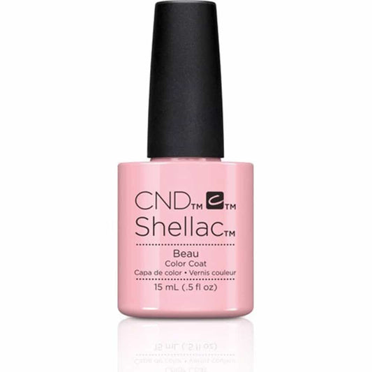 White Smoke CND Shellac Beau 15ml/0.5 fl oz