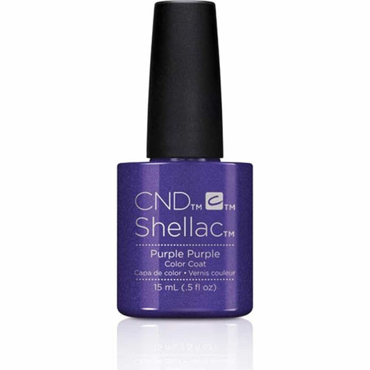 White Smoke CND Shellac Purple Purple 15ml/0.5 fl oz