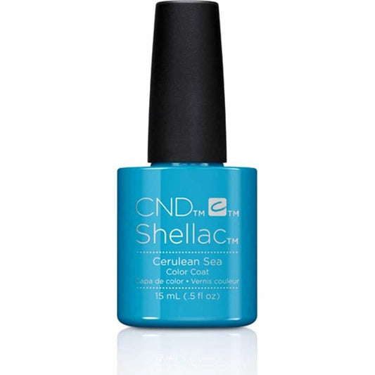 White Smoke CND Shellac Cerulean Sea 15ml/0.5 fl oz