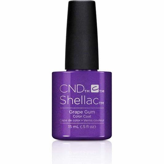 White Smoke CND Shellac Grape Gum 15ml/0.5 fl oz