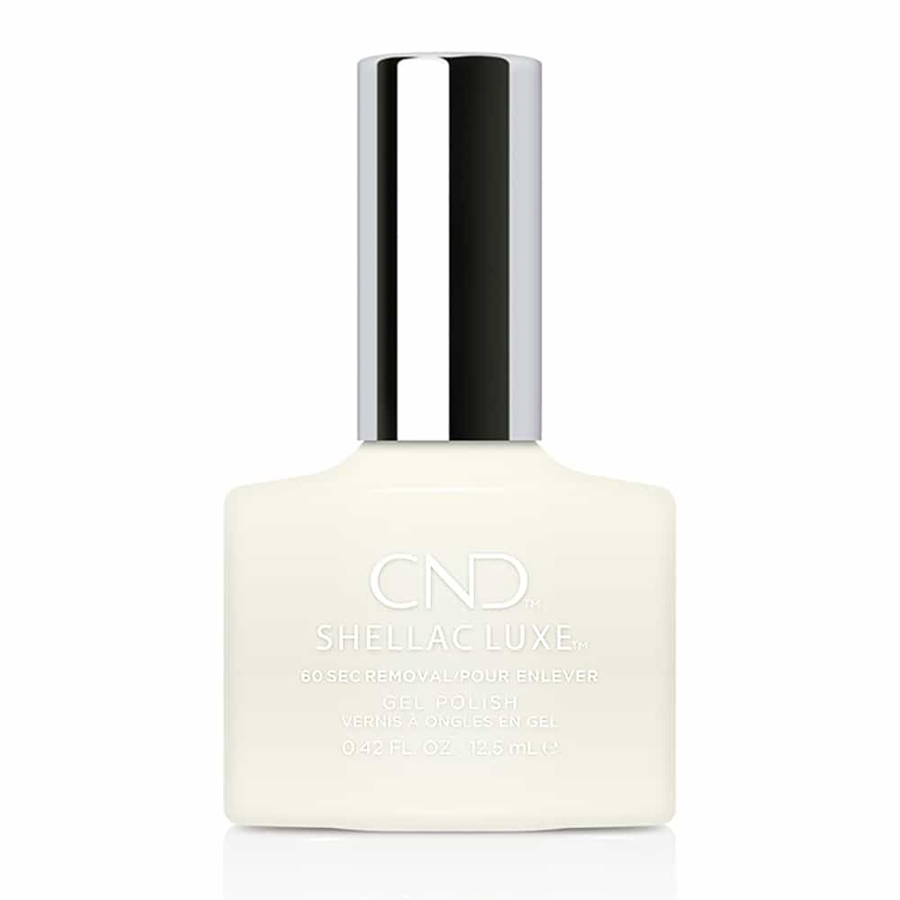 White Smoke CND Shellac Luxe White Wedding 0.42 fl oz