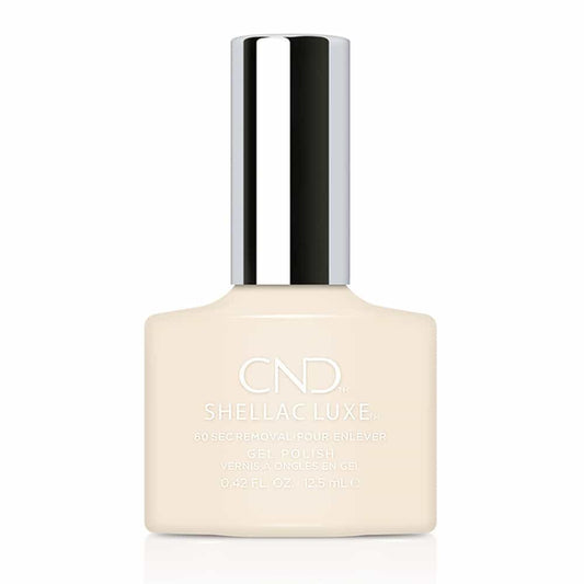 Antique White CND Shellac Luxe Veiled 0.42 fl oz