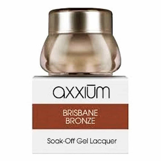 White Smoke OPI Axxium S/O Gel Lacquer Brisbane Bronze .21oz-6g AX414