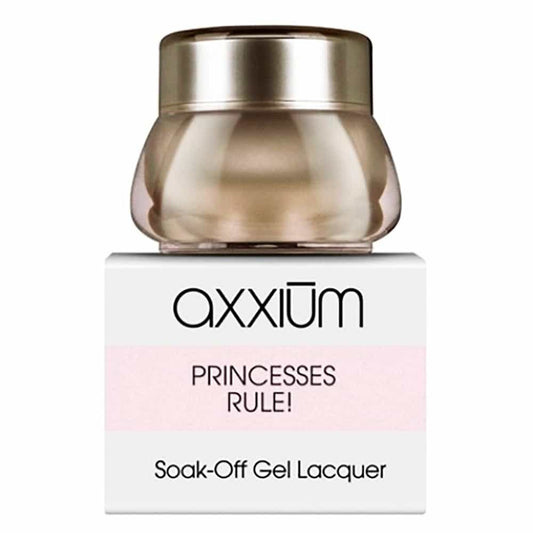 White Smoke OPI Axxium S/O Gel Lacquer Princesses Rule .21 oz.- 6g AX422