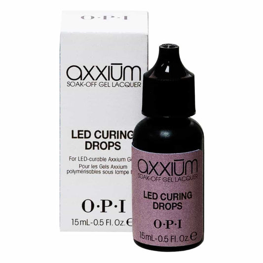 White Smoke OPI Axxium S/O Led Curing Drop 0.3 ox. - 9ml AX921