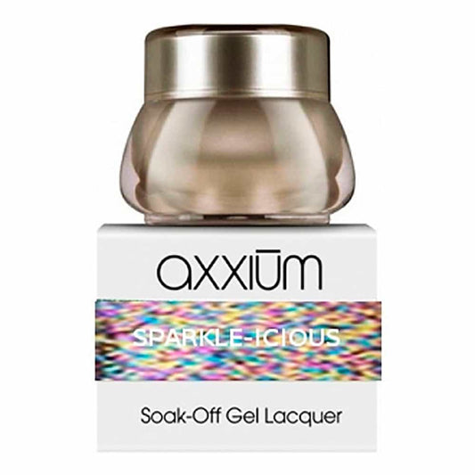 White Smoke OPI Axxium S/O Gel Lacq Sparkle-icious .21 oz. - 6g AXB08