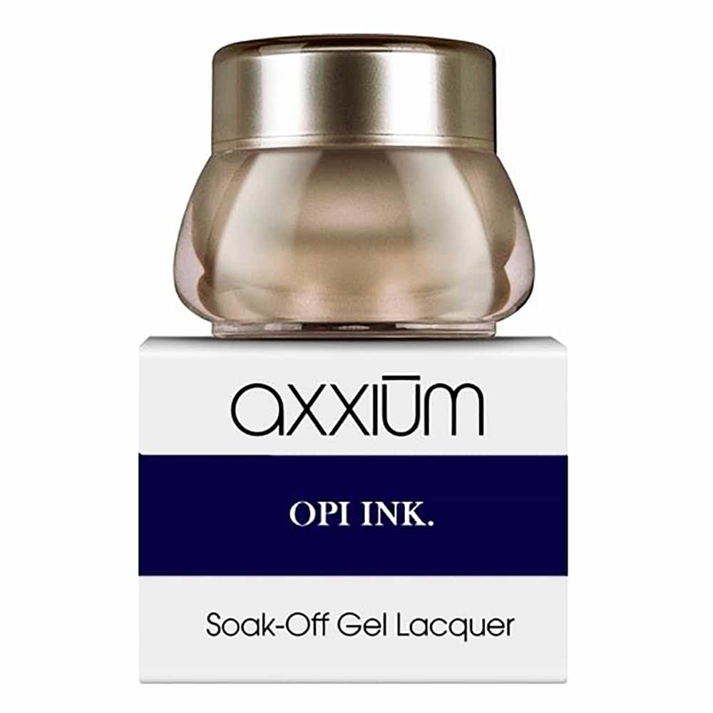 White Smoke OPI Axxium S/O Gel Lacquer OPI Ink .21 oz.- 6g AXB61