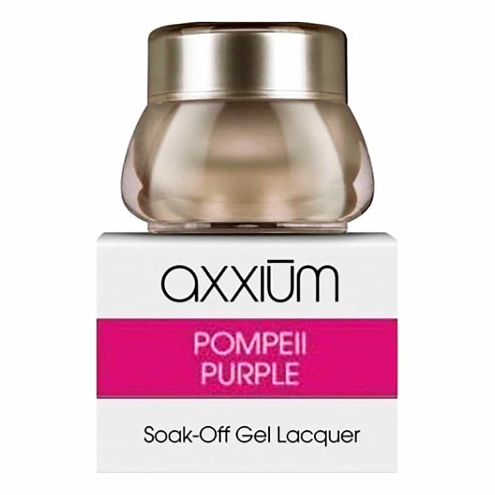 White Smoke OPI Axxium S/O Gel Pompeii Purple .21 oz. - 6g AXC09