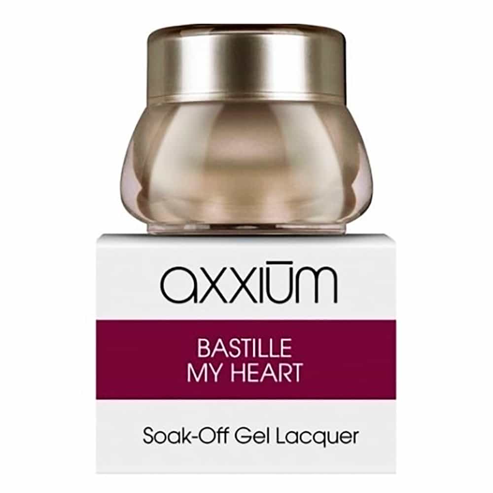 White Smoke OPI Axxium S/O Gel Lacquer Bastille My Heart .21oz-6g AXF17