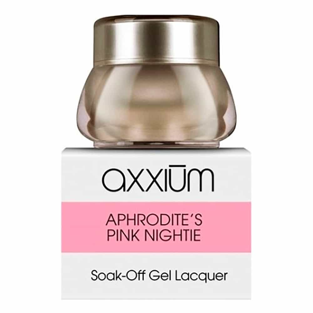 White Smoke OPI Axxium S/O Gel Aphroditie'sPink Nightie .21oz-6g AXG01