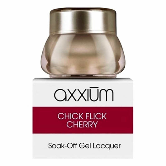 White Smoke OPI Axxium S/O Gel Lacquer Chick Flick Cherry .21oz-6g AXH02