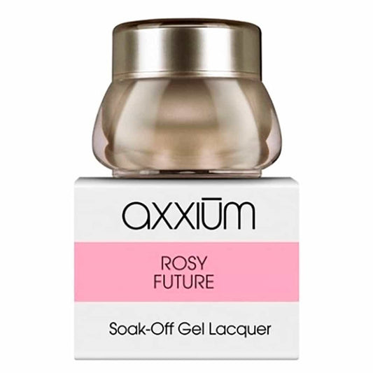 White Smoke OPI Axxium S/O Gel Lacquer Rosy Future .21oz - 6g AXS79