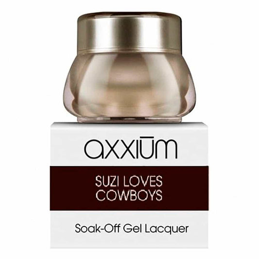 White Smoke OPI Axxium S/O Gel Lacq Suzi Loves Cowboys .21 oz. -6g AXT12